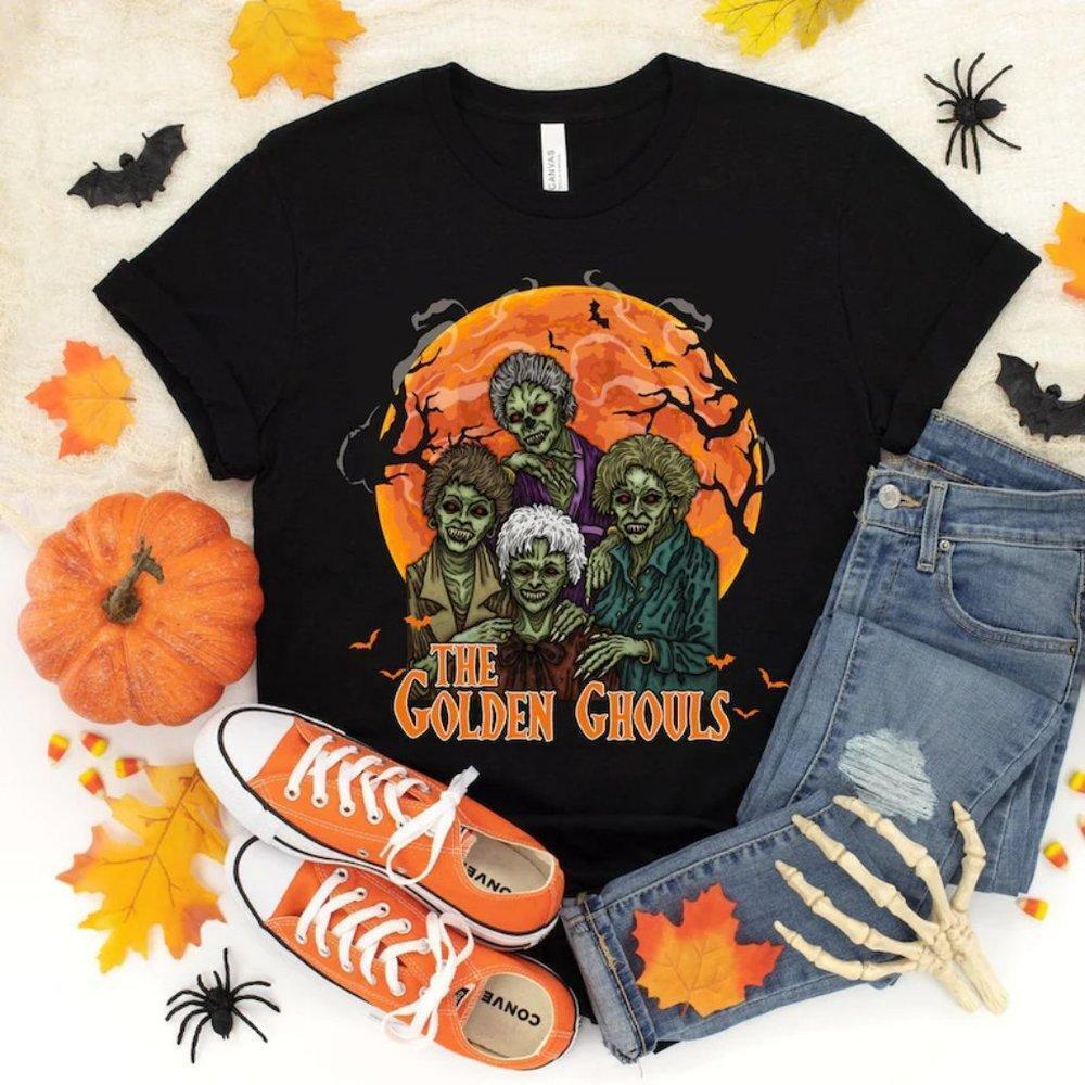 The Golden Ghouls Halloween Gift Shirt